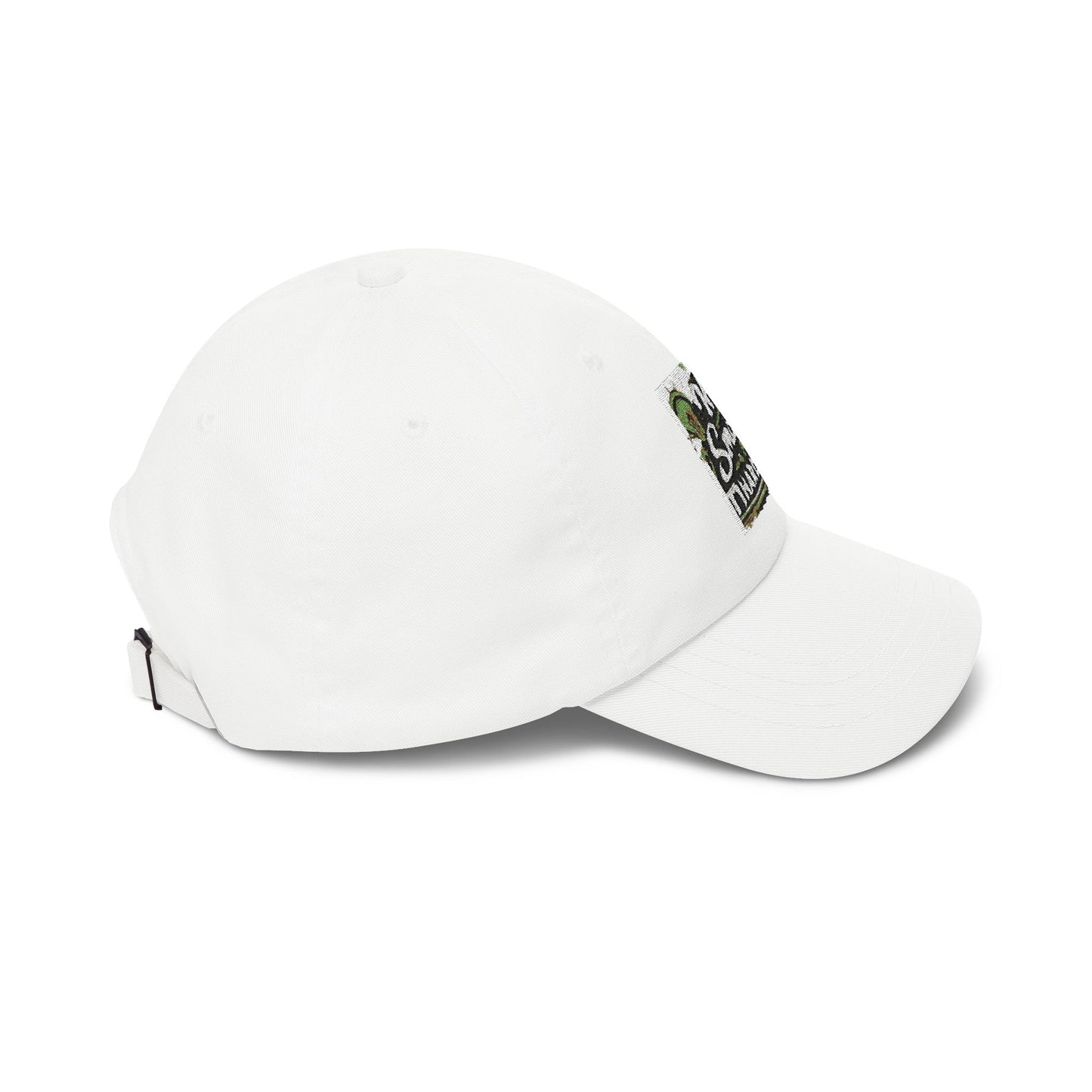 Dad Cap — "Work Smarter Not Harder" Embroidered Motivational Hat