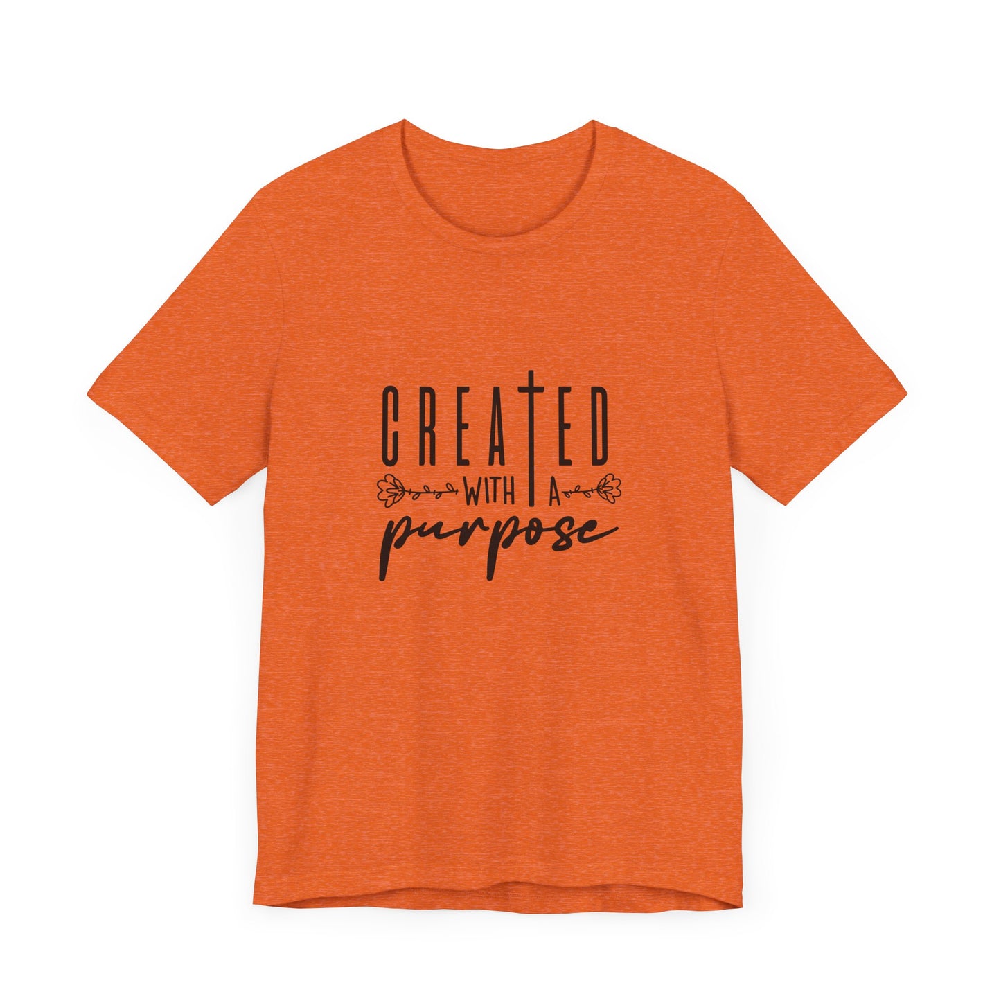 metallic logo short sleeve tee - black​