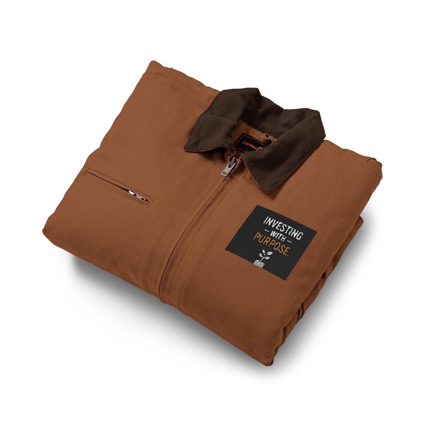 CornerStone® Unisex Duck Cloth Work Jacket
