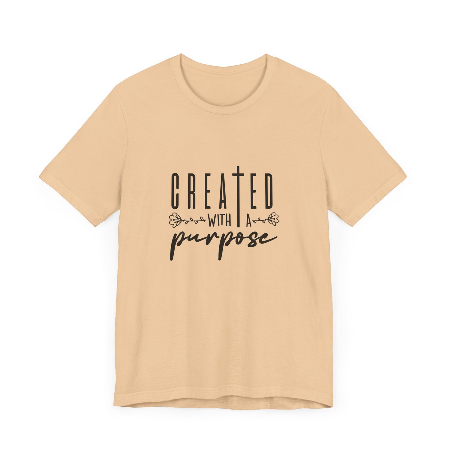 Created with a purpose Short Sleeve Tee