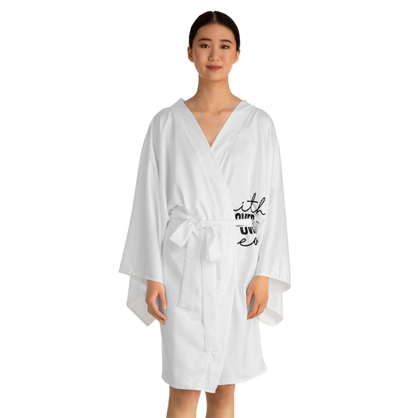 Long Sleeve Kimono Robe (AOP)