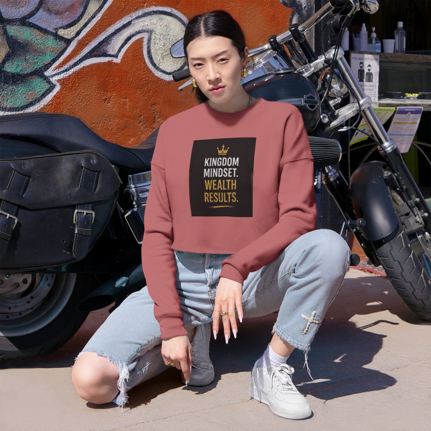 Women's Cropped Sweatshirt